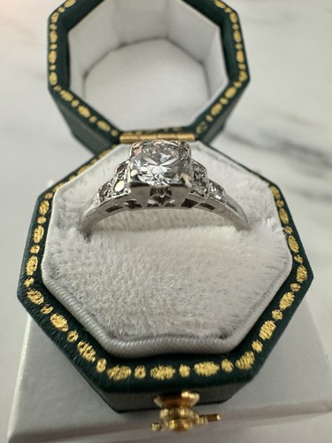 Antique diamond ring - antique,