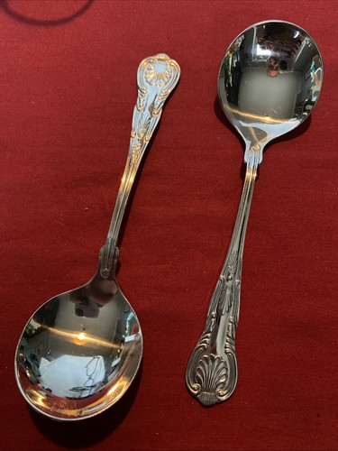 Pair stainless steel kings - pair,