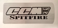CCM SPITFIRE ENGINE COVER DECAL BADGE