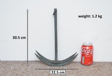 vintage fold up folding bronze fisherman’s  “Antimagnetic” Crewsaver anchor