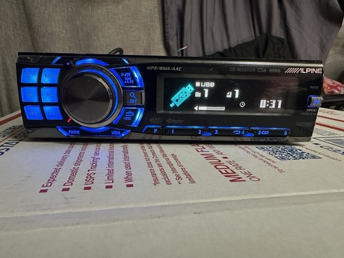 Alpine cda 9886 - alpine, stereo
