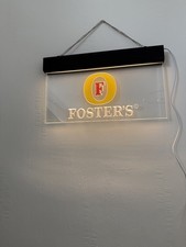 Fosters lager /  light up Sign