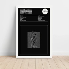 Joy Division – Unknown Pleasures Fine Art Album Poster
