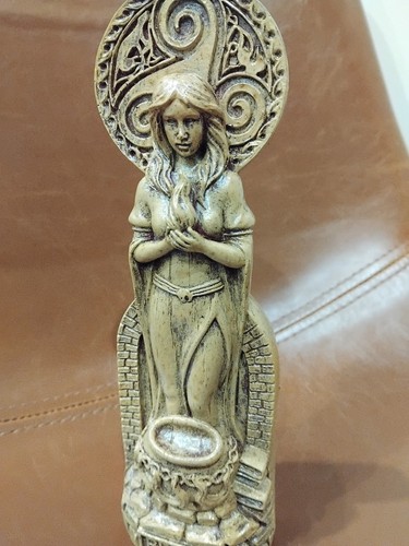 Brigid goddess statue - , irish