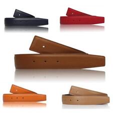 Leather belt reversible belt for H buckle 32 mm belt without buckle belt buckle