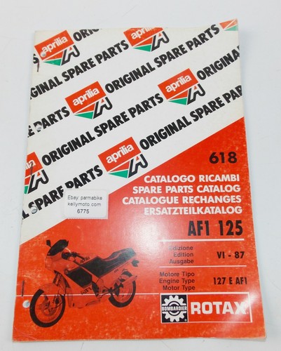 1987 aprilia af1 125 edition - 1987,