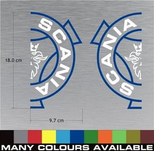 Window Decals / stickers to suit Scania