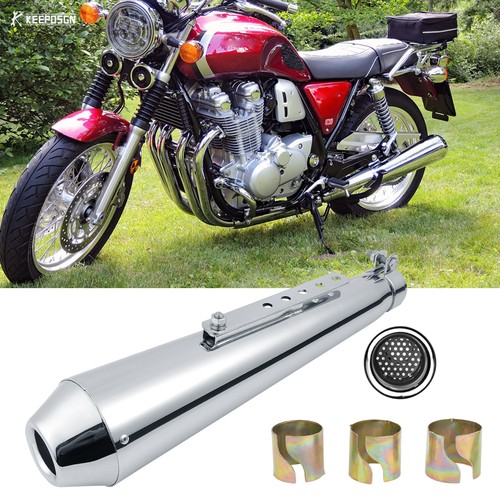 45cm cafe racer exhaust - 45cm,