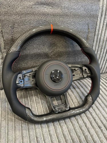 Carbon fiber steering wheel - fiber,