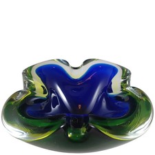 Murano Vintage Blue & Uranium