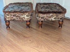 Pair Vintage Footstools
