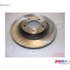 2x BRAKE DISCS 61319C FOR