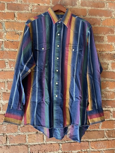 Vtg wrangler men brushpopper - vtg, men's
