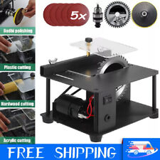 Mini Woodworking Table Saw Electric Precision Cutting Machine Multifunctional