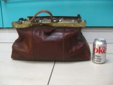 VINTAGE LEATHER GLADSTONE BAG