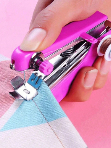 Mini handheld sewing machine - sewing,