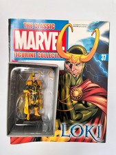 THE CLASSIC MARVEL FIGURINE COLLECTION ISSUE 37 LOKI EAGLEMOSS FIGURE DAMAGED