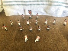 17x Del Prado Relive Waterloo British Infantry - 28mm VGC (D)