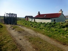 Photo A2 Near Skeggie Clibberswick A cattle crush behind this cottage ne c2013