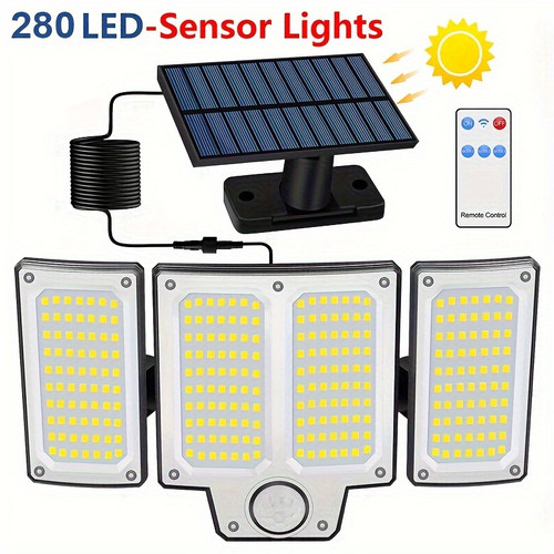 Solar power led wall - power,