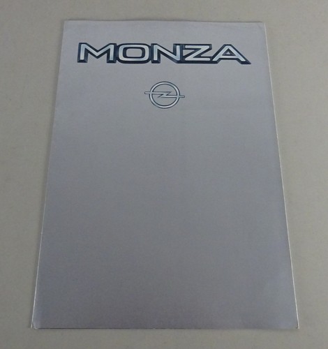 Brochure opel - brochure/brochure, monza