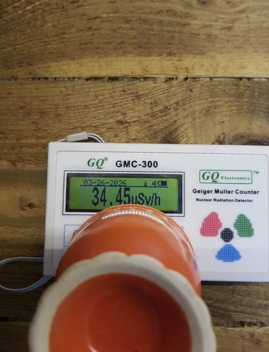 Geiger counter check source - geiger,