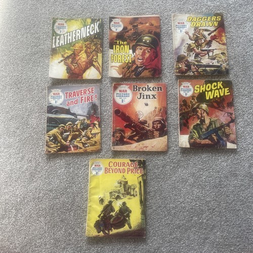 War picture library comics - war,
