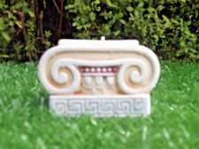 Greek style tealight 5cm x 8cm x 6cm  latex mould, moulds, mold, molds