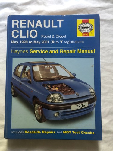 Hayes renault clio 1998 - clio, 1998-2001