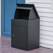 Large Parcel Delivery Box Package Letter Post Drop Box Mail Pillar Box Lockable