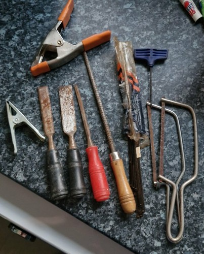 Various old woodworking - various,