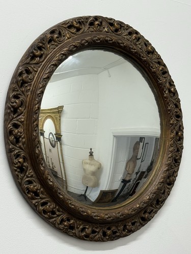Vintage convex round wall - vintage,