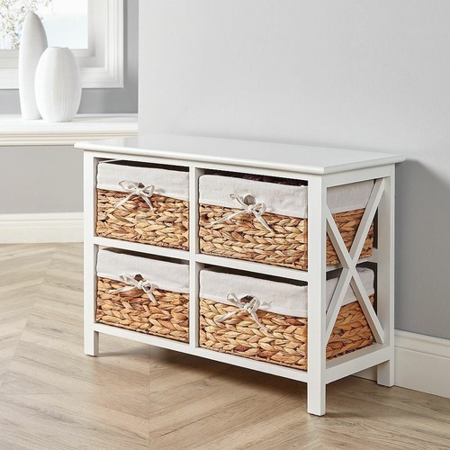 White wooden storage - wooden, 4