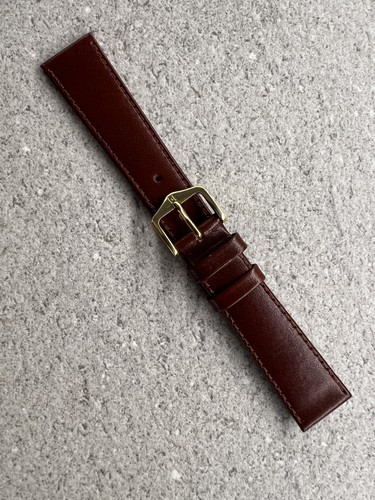 19mm leather watch strap - leather,
