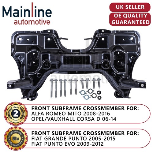 Front subframe crossmember - front,