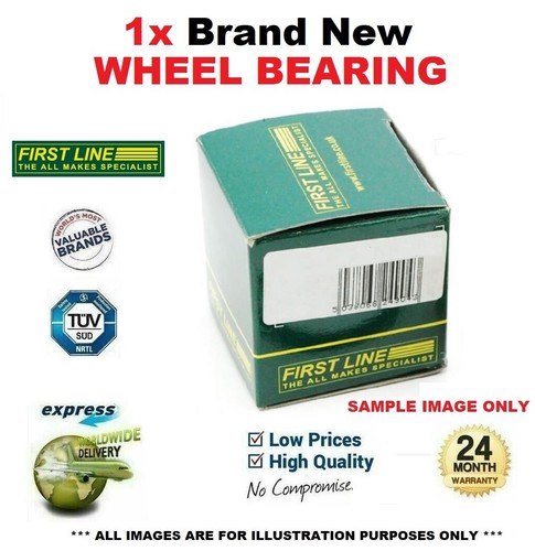 Rear axle wheel bearing - 1x,