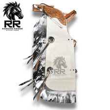 Rodeo Leather Bull Riding Chaps | Western Cowboy Rodeo Gear – Custom Design