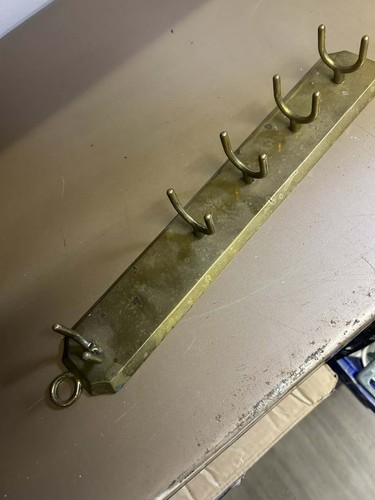 Vintage art deco brass - brass, coat