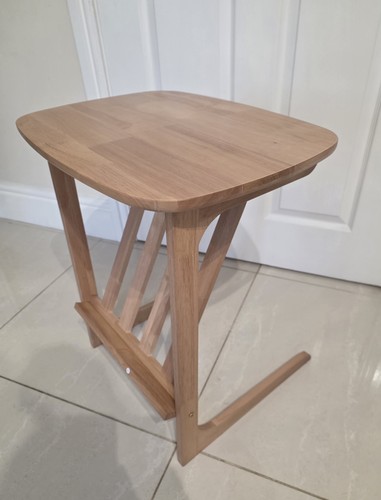 Solid wood side table - solid,