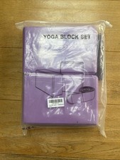 Yoga Block Set With Strap