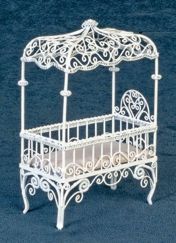 Dolls house white - house, wire
