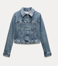ZARA TRF DENIM JACKET Size S