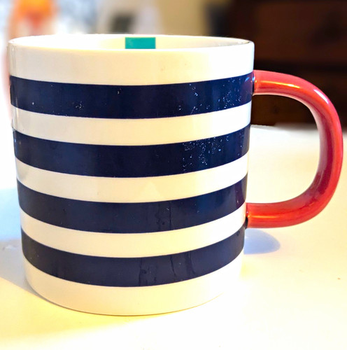 Joules striped ceramic coffee - ceramic,