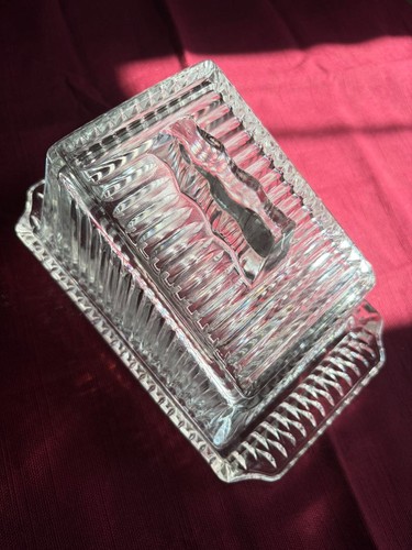 Vintage pressed glass - pressed,