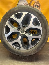 Renault Captur 17” Alloy Wheel 2013 - 2020 205/55/17 Black and Chrome 605T