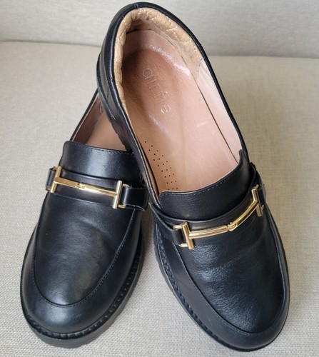 Betts agatha black leather - betts,