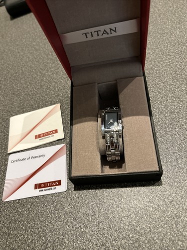 Rare titan ladies watch boxed - rare,