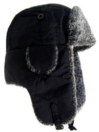 Faux fur trapper - hat, mens