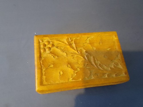 Antique small carved wooden - antique,