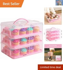 Lightweight Three Tier Cupcake